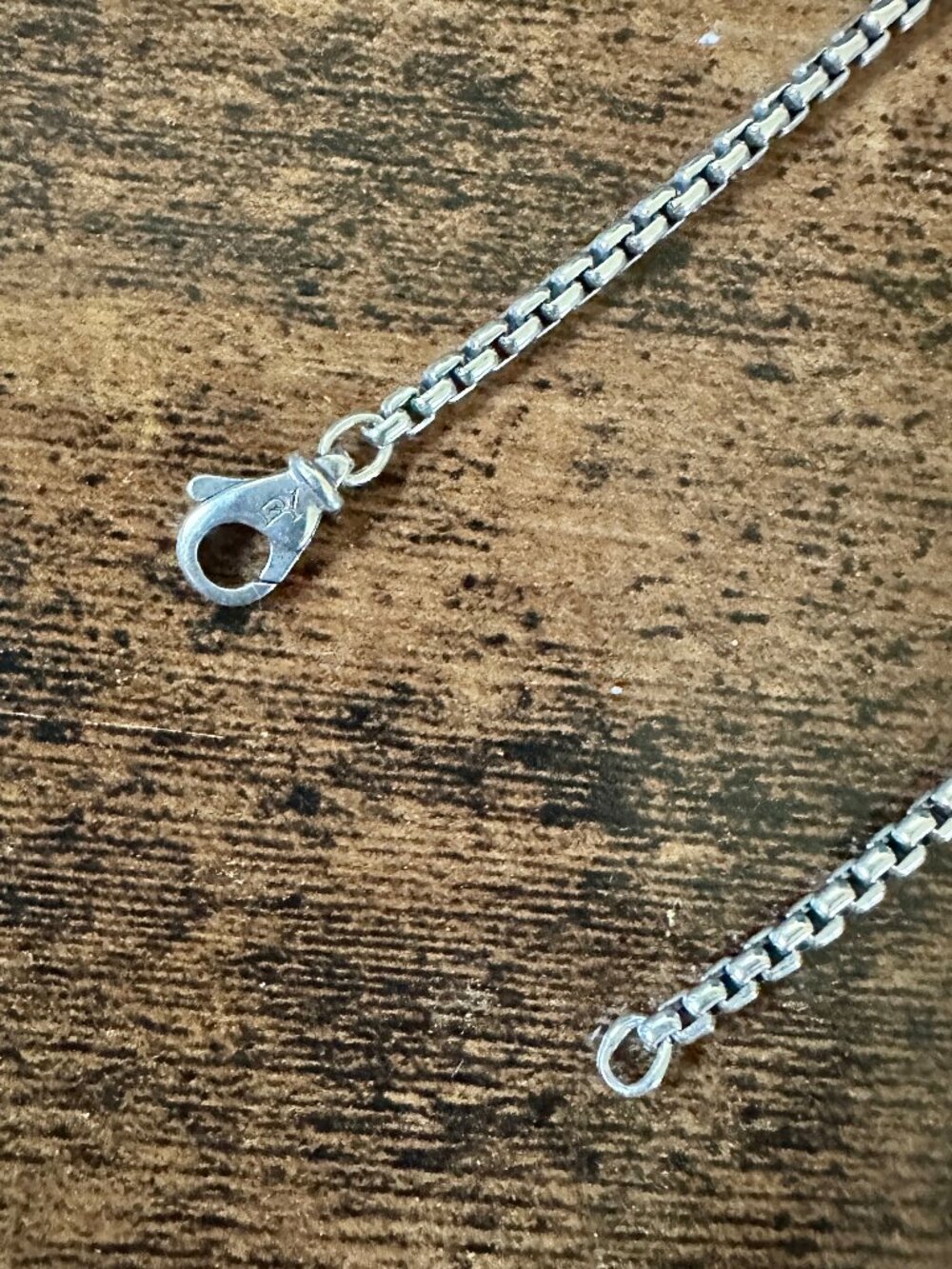 David Yurman Box Chain Necklace in Sterling Silver - 1.7mm - 20" - Picture 11 of 12